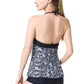 Paisley Halter Neck Two-Piece Swimsuit