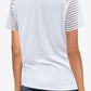 V-Neck Raglan Sleeve Tee