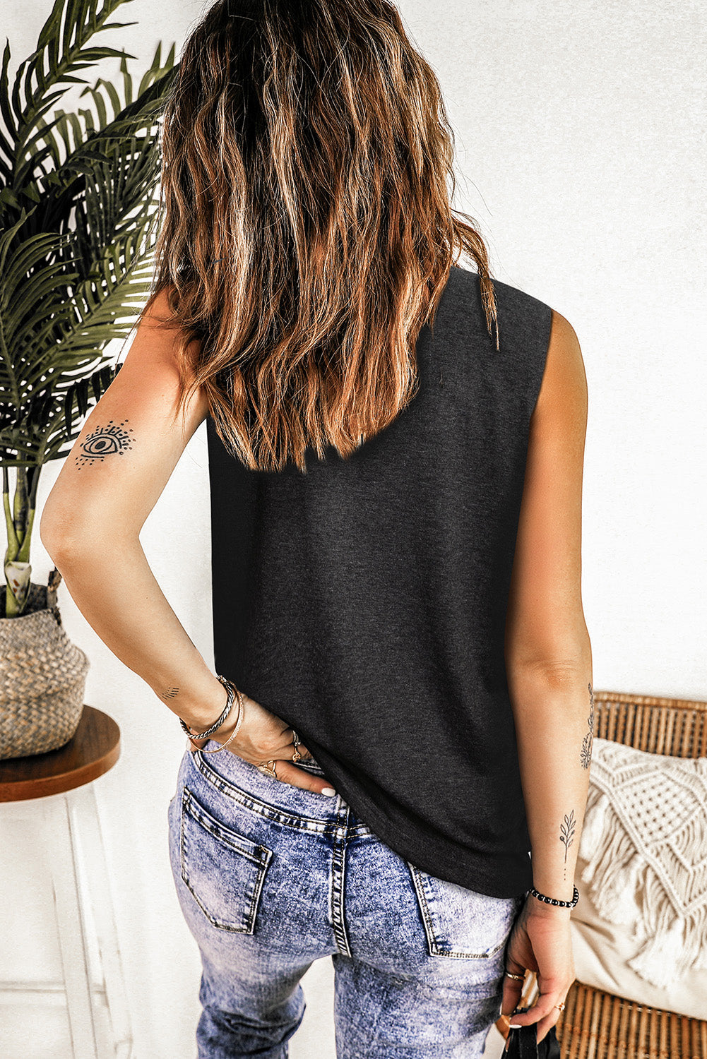 Play The Part Round Neck Tank