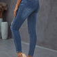 Vintage Skinny Ripped Jeans
