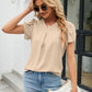 Petal Sleeve V-Neck Top