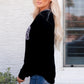 Leopard Contrast Long Sleeve Tee