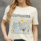 Simply Love Full Size GREAT OUTDOORS Graphic Cotton Tee