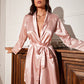 Belted Long Sleeve Robe