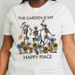Simply Love Full Size THE GARDEN IS MY HAPPY PLACE Graphic Cotton Tee