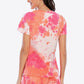 Tie-Dye T-Shirt and Shorts Lounge Set