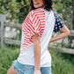 Stars and Stripes V-Neck Tee Shirt