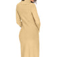 Turtle Neck Bodycon Sweater Dress