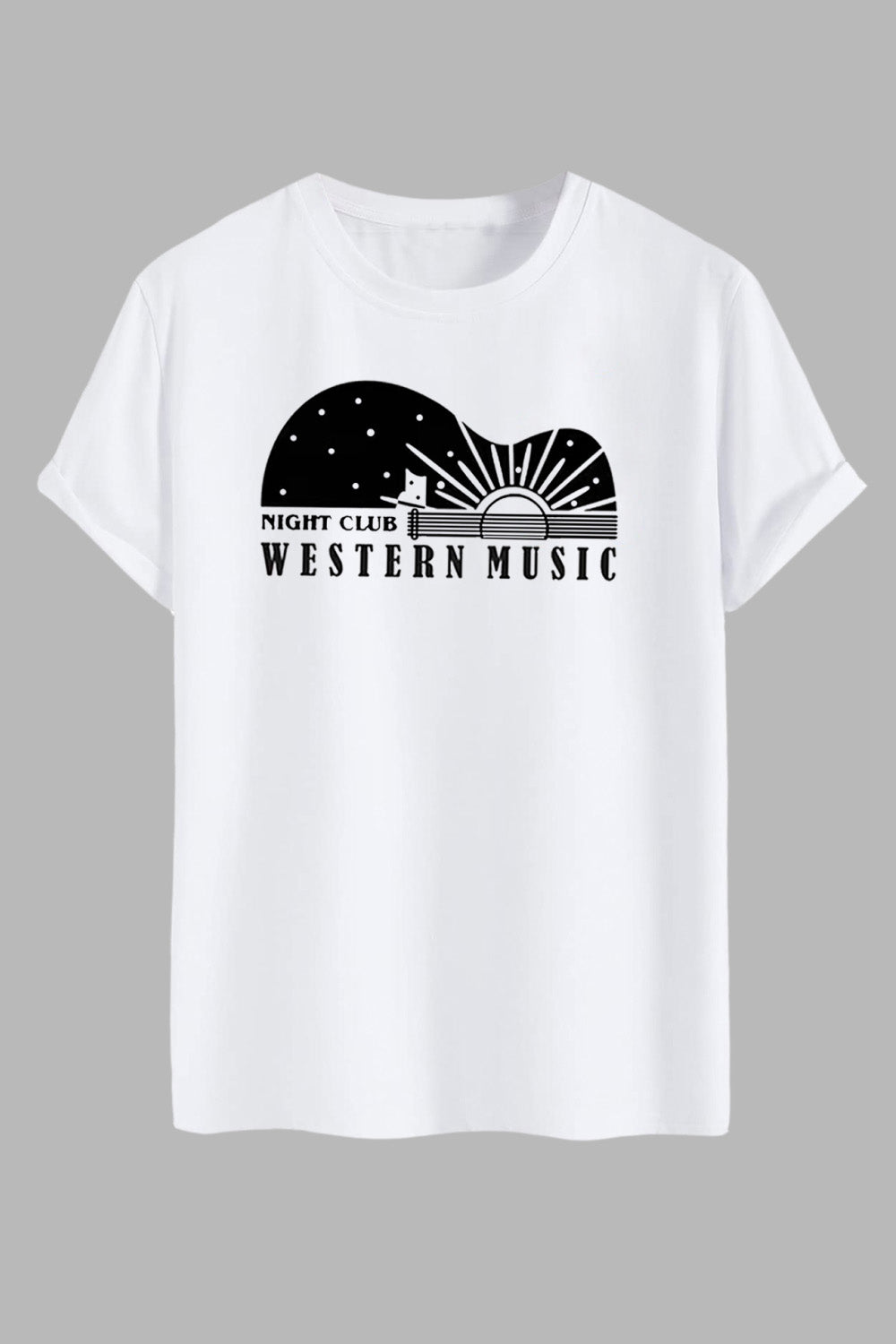 NIGHT CLUB WESTERN MUSIC Graphic Tee