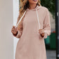 Side Slit Raglan Sleeve Hoodie