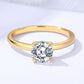 925 Sterling Silver Moissanite Ring