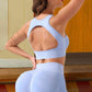 Cutout Sports Tank and Shorts Set