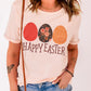 HAPPY EASTER Graphic Cuffed Tee