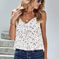 Printed Cowl Neck Cami