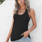 Racerback Scoop Neck Tank