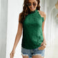 Lace Ruffle Collar Sleeveless Top