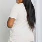 Simply Love Full Size SHOW YOURSELF DOING MY BEST Graphic Cotton Tee