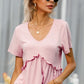 Frill Trim Short Sleeve Tee