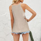 Grecian Neck Knit Tank