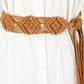 Braid Belt with Fringes