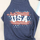 US Flag Graphic Tank