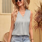 Satin V-Neck Tank