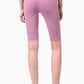 Breathable High-Rise Wide Waistband Biker Shorts