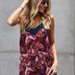 Botanical Print Racerback Cami