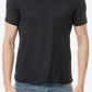 Notched Neck Short Sleeve Tee