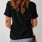 Graphic Round Neck Tee Shirt