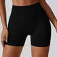 Wide Waistband Slim Fit Sports Shorts