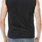 Buttoned Notched Neck Tank