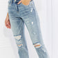 Vervet by Flying Monkey Let You Go Full Size Distressed Jeans