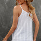 Swiss Dot Scalloped Trim Cami
