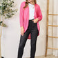 Heimish Full Size Open Front Long Sleeve Cardigan