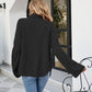 Curved Hem Turtleneck Sweater