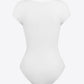 Scoop Neck Short Sleeve Bodysuit
