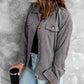 Corduroy Long Sleeve Jacket