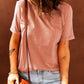Just For You Cuffed Sleeve T-Shirt