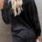 V-Neck Long Sleeve Top