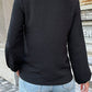 Swiss Dot Lace Trim Blouse