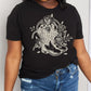 Simply Love Full Size Cowboy Boots Flower Graphic Cotton Tee