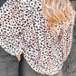 Printed Long Puff Sleeve Shirt