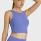 Feel Like Skin Highly Stretchy Cropped Sports Tank