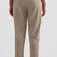 Elastic Waist Cropped Joggers with Side Pockets