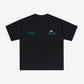 Graphic Dropped Shoulder Round Neck Cotton Tee