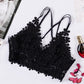 Lace Crochet Crisscross Bralette