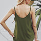 Buttoned V-Neck Cami
