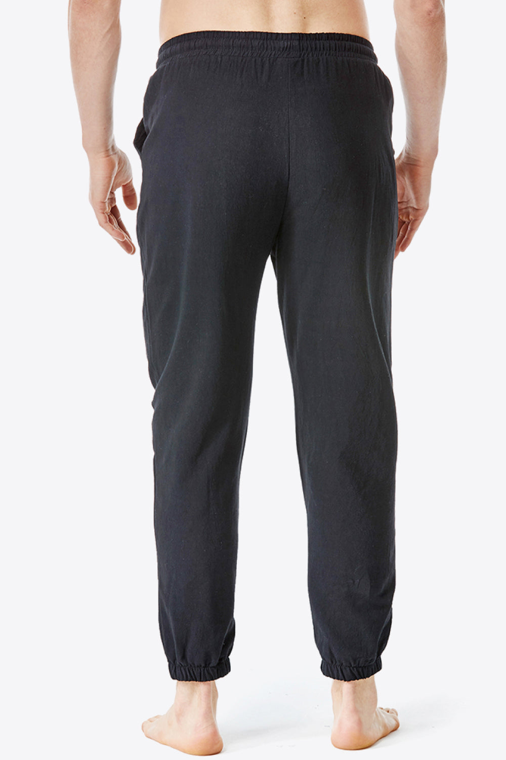 Full Size Drawstring Waist Pants with Pockets