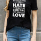 Simply Love Full Size Slogan Graphic Cotton Tee